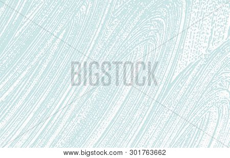 Grunge Texture. Distress Blue Rough Trace. Brilliant Background. Noise Dirty Grunge Texture. Wondrou