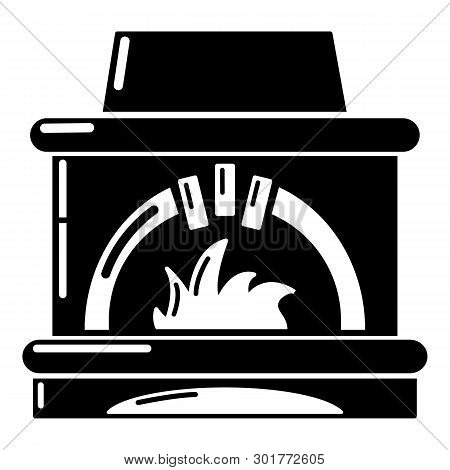 Blast Furnace Icon. Simple Illustration Of Blast Furnace Icon For Web.
