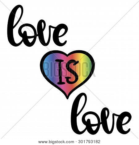 Gay Pride Wedding Invitations With Rainbow Watercolor Borders