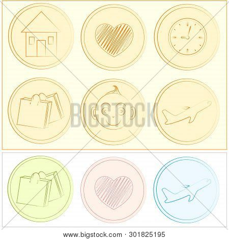 Body Positive Woman Keep All Your Deal In Your Head, Women Deal Icon, Ui, Ux, Feminism, Orange, Tala