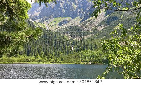 Popradske Pleso Is The Fourth Largest Lake In The High Tatras.