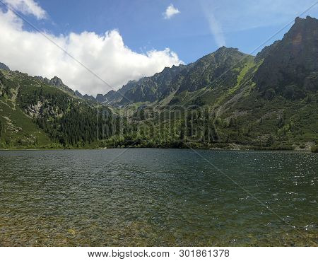 Popradske Pleso Is The Fourth Largest Lake In The High Tatras.