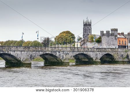 Thomond Bridge Was Completed In 1840 In Limerick, Ireland