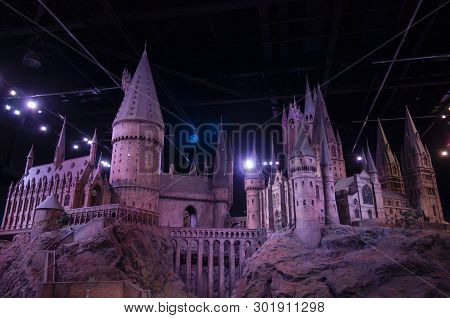 London, Uk; October 23, 2013; Warner Bros Studios London Tour, With The Sets And Original Material O