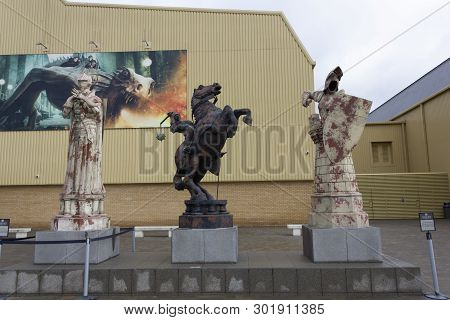 London, Uk; October 23, 2013; Warner Bros Studios London Tour, With The Sets And Original Material O