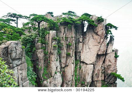 Huangshan Set di cime