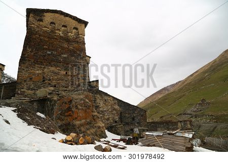 In Georgia Mestia The Old Village