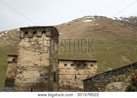 In Georgia Mestia The Old Village