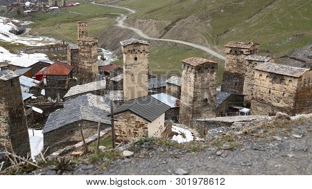In Georgia Mestia The Old Village