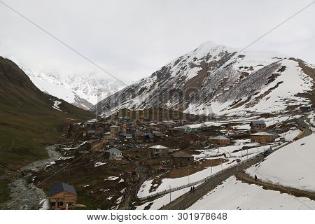 In Georgia Mestia The Old Village