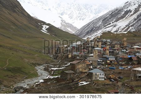 In Georgia Mestia The Old Village