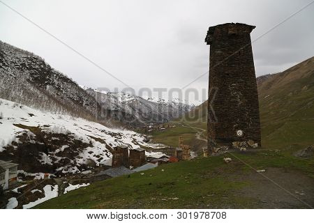 In Georgia Mestia The Old Village