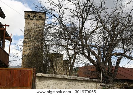 In Georgia Mestia The Old Village