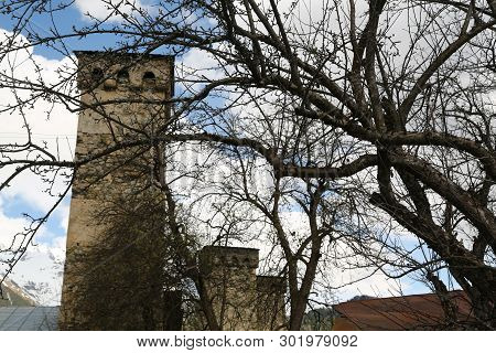 In Georgia Mestia The Old Village