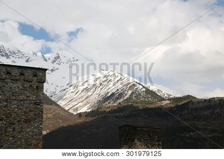 In Georgia Mestia The Old Village