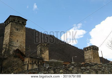 In Georgia Mestia The Old Village