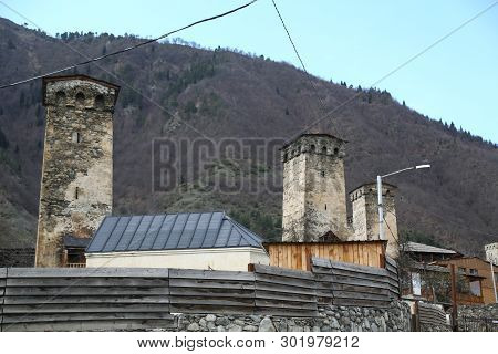 In Georgia Mestia The Old Village