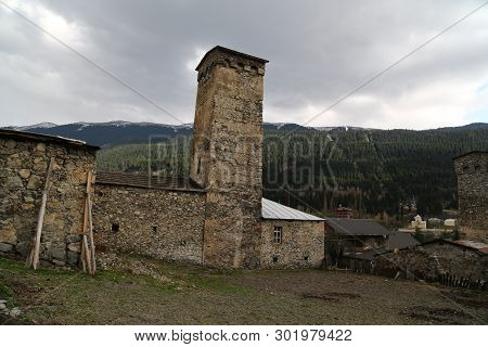 In Georgia Mestia The Old Village