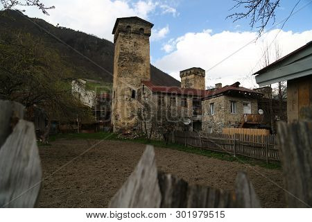 In Georgia Mestia The Old Village
