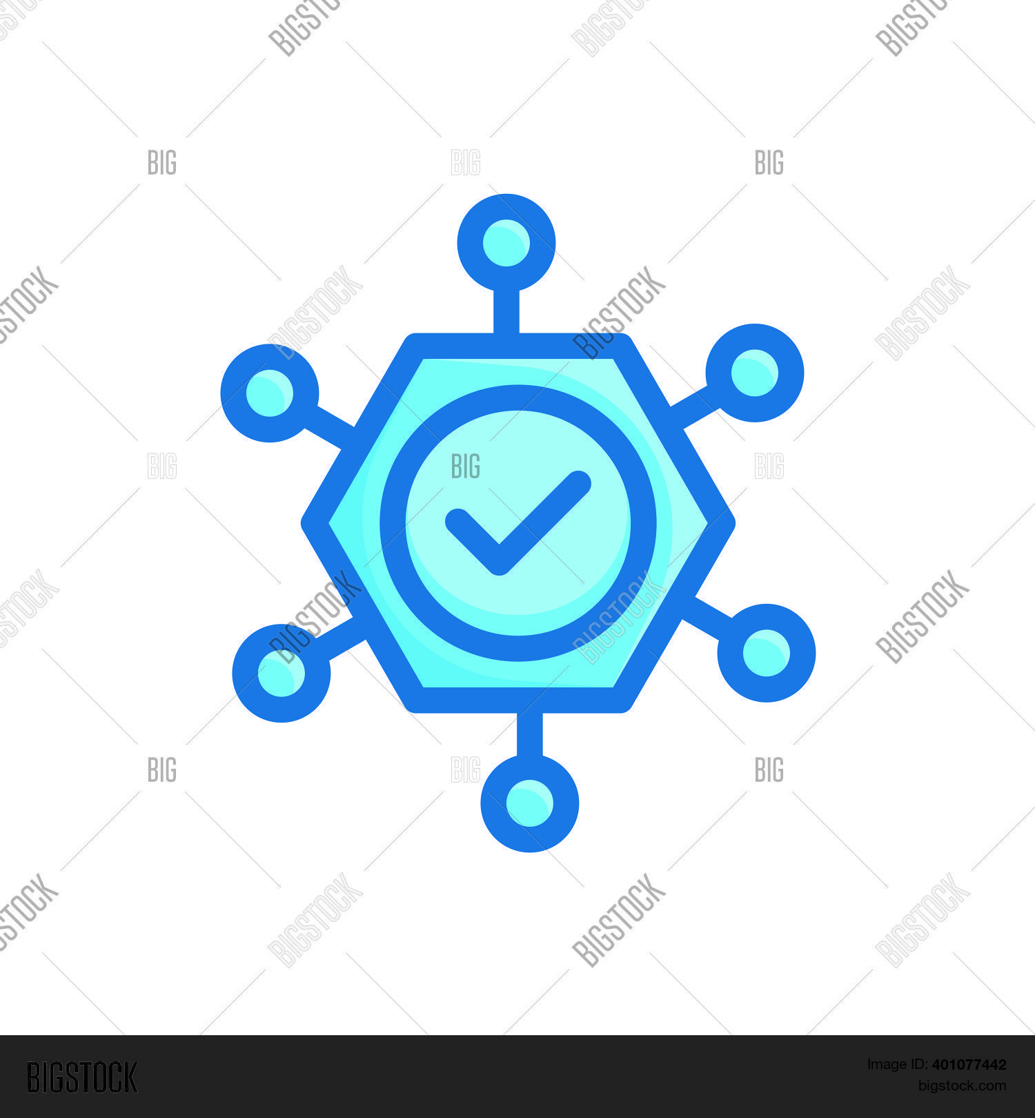 Check Mark Data Base Vector & Photo (Free Trial) | Bigstock