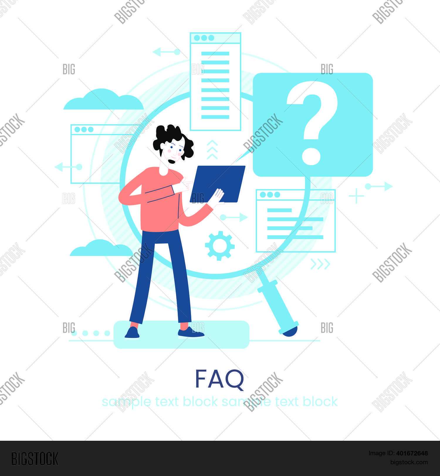 Website Menu Help Vector & Photo (Free Trial) | Bigstock