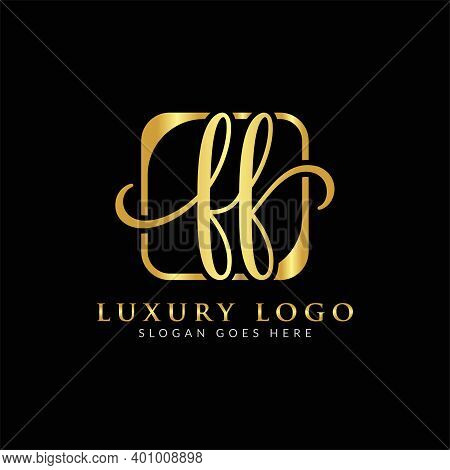 Initial Ff Letter Logo With Creative Modern Business Typography Vector Template. Creative Letter Ff 