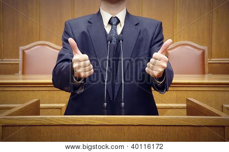 Retrato de um político