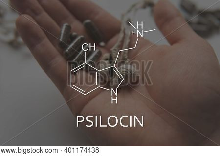 Psilocin Formula. Medical Psilocybin And Psilocin On The Health Of Mental Health