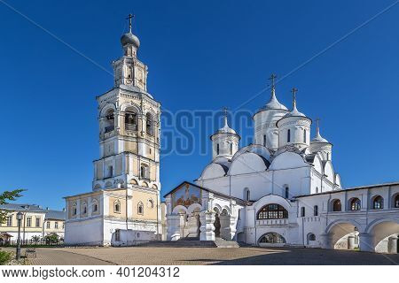 Saint Saviour Cathedral In Spaso-prilutsky Monastery, Vologda, Russia