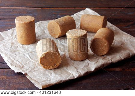 Peanut Candy (paçoca Or Pacoca) Traditional Brazilian Sweet Based On Peanuts, Manioc Flour And Sugar