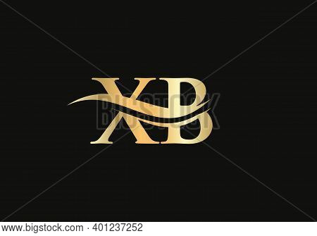 Xb Linked Logo For Business And Company Identity. Creative Letter Xb Logo Vector With Modern Trendy