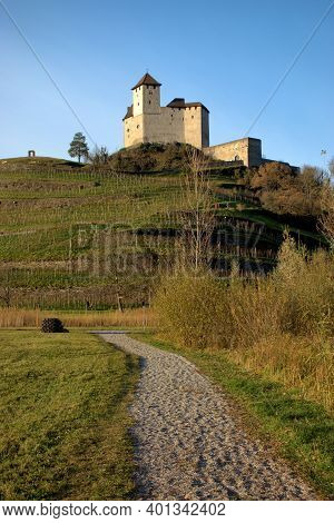 Gutenberg Historic Castle In Balzers In Liechtenstein 17.11.2020