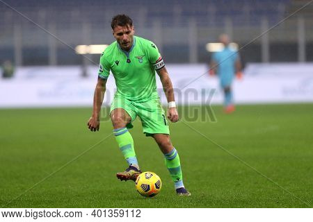 Milano, Italy. 23th December 2020. Ciro Immobile Of Ss Lazio  During The Serie A Match Between Ac Mi