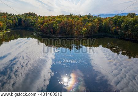 Olana State Historic Site. The Home Of Frederic Edwin Church In Hudson New York, Usa.
