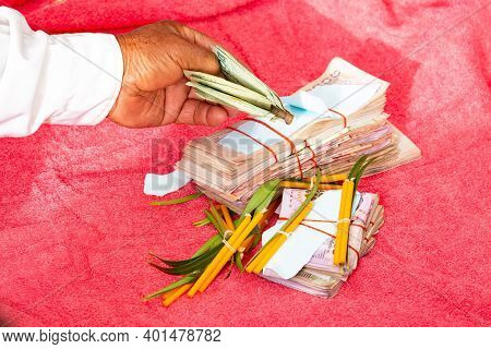 Wedding Dowry, The Dowry Marriage In Thailand, Thailand Wedding, Ceremony.