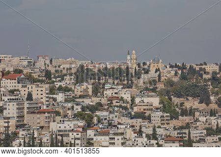 City Of Jerusalem In Israel Was Built On The Desert. It Is One Of The Oldest Cities In The World And