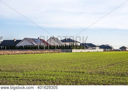 New Houses In Rural Areas, Rural Landscape