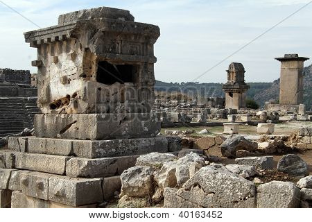 Ruiny w Ksanthos