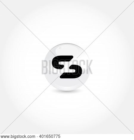 Simple S Latter Logo Design Template Vector