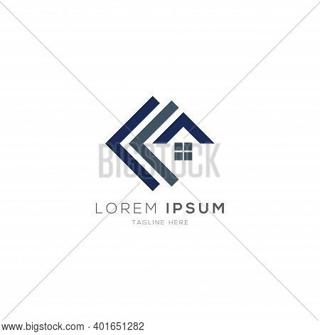 Modern Real State Logo Design	 Template Vector