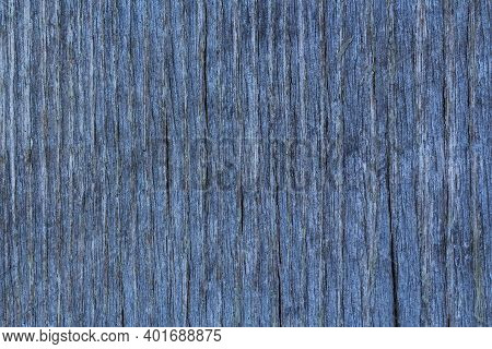 Gray Blue Wooden Background With Vertical Boards
