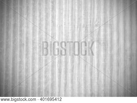 The Surface Of The Galvanized Iron Wall Is Taken As Diagonal Lines, Zinc With Rust Pattern Backgroun