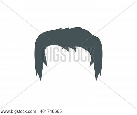 Man Hairstyle Element Icon Vector Illustration