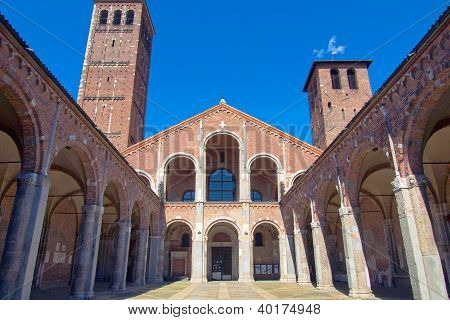 Sant Ambrogio kirke, Milan