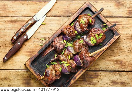Delicious Liver Kebab