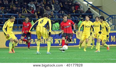 Metalist Charkov Vs Bayer Leverkusen zápas