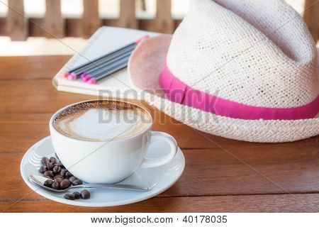 Agradable y tiempo de paz para el café