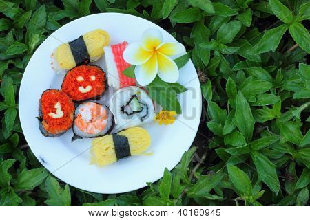 Sushi japonés