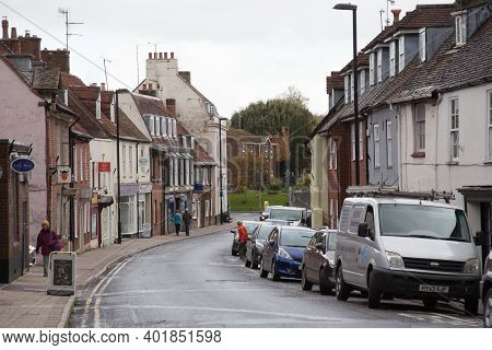 Views Of East Street, Blandford Forum, Dorset In The Uk, Taken On The 26th October 2020
