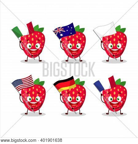 Strawberry Cartoon Vector & Photo (Free Trial) | Bigstock